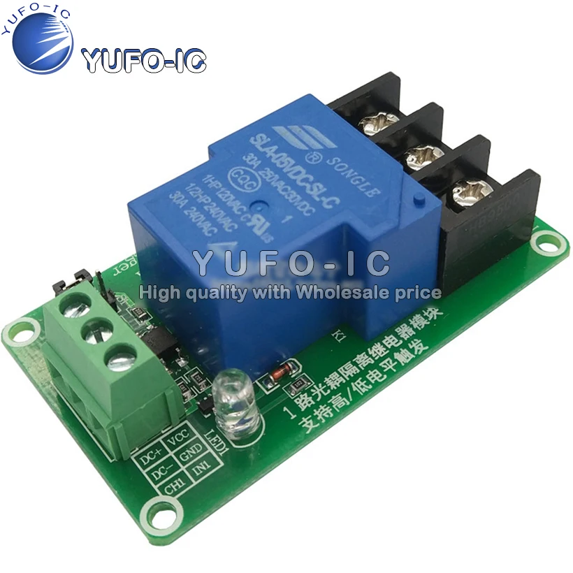 1 Channel 1 Road 30 With Optical Coupling Isolation Support High And Low Level triggerA Relay Module 5 V12v Large Current