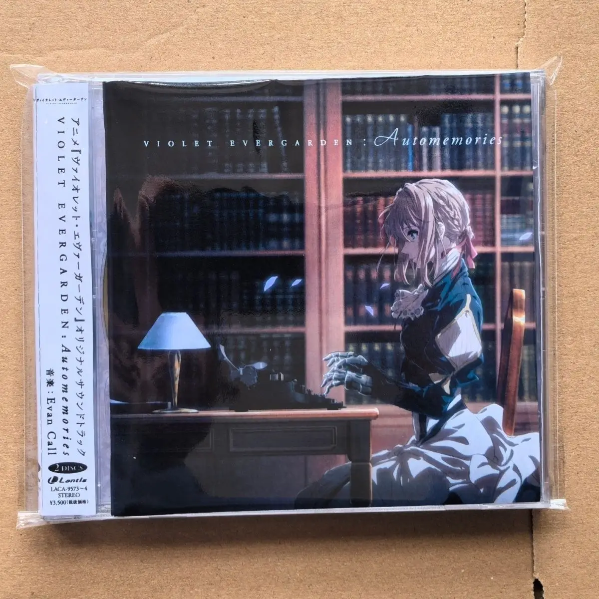 

Anime Violet Evergarden Evan Call Music CD Greatest Hits OST Album 2pcs Music Record Cosplay Walkman Soundtracks Box Party Music