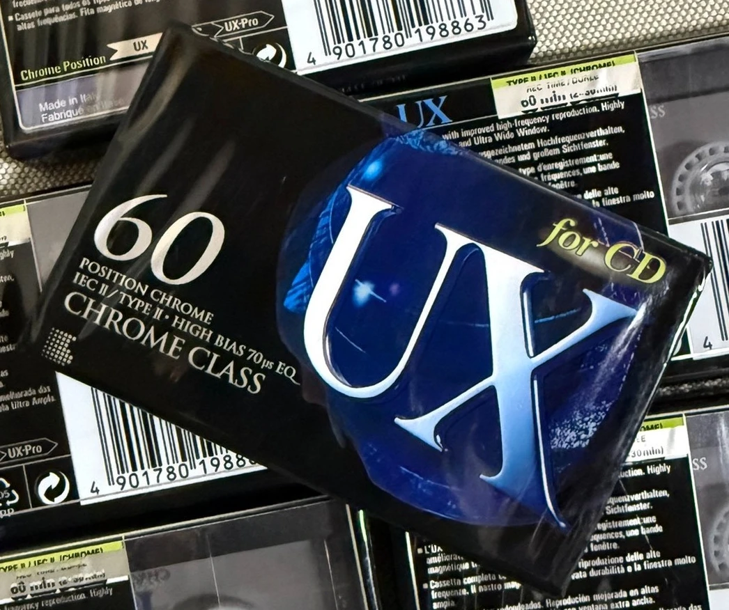 New and unopened for SONY UX60 Class II blank tape
