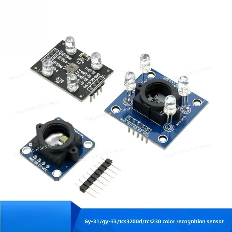 GY-31/GY-33 TCS34725 with Wide-angle Lens TCS3200D/TCS230 Color Recognition Sensor