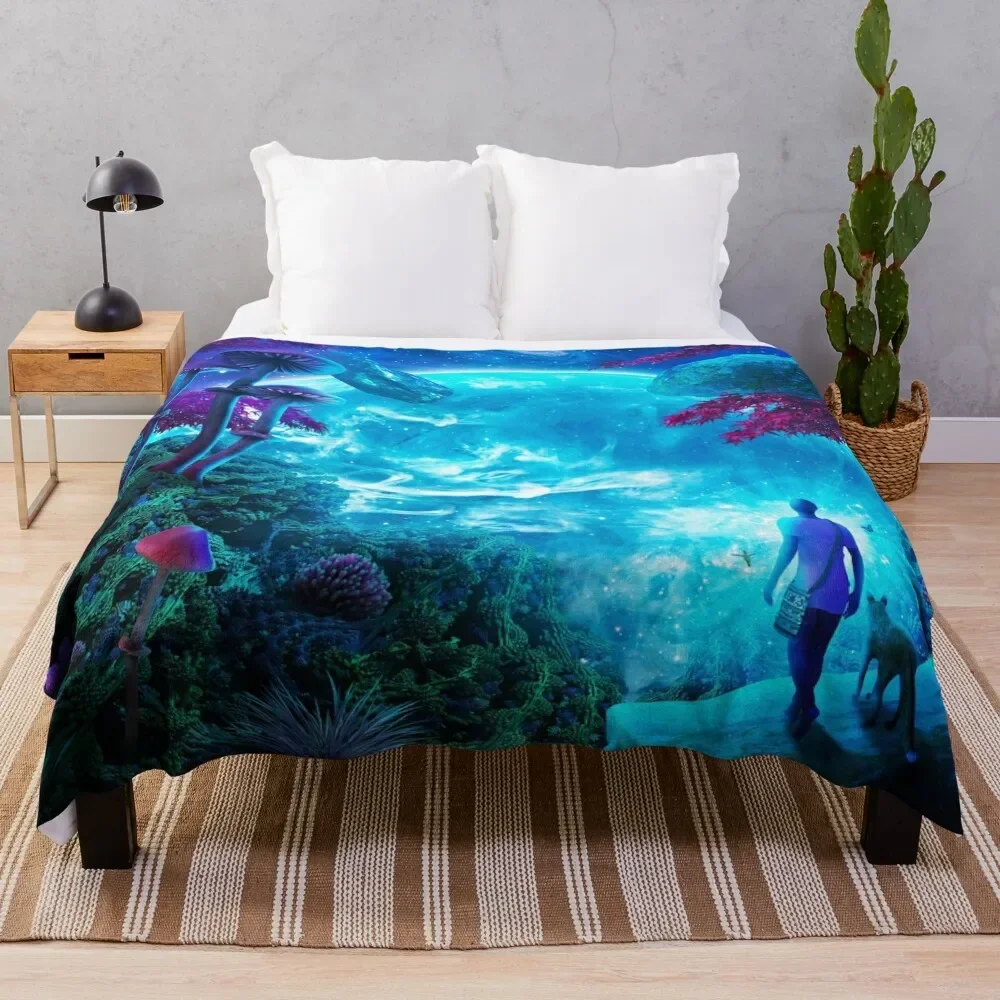 

Lost Sky Throw Blanket heavy to sleep Sofa Throw Blankets