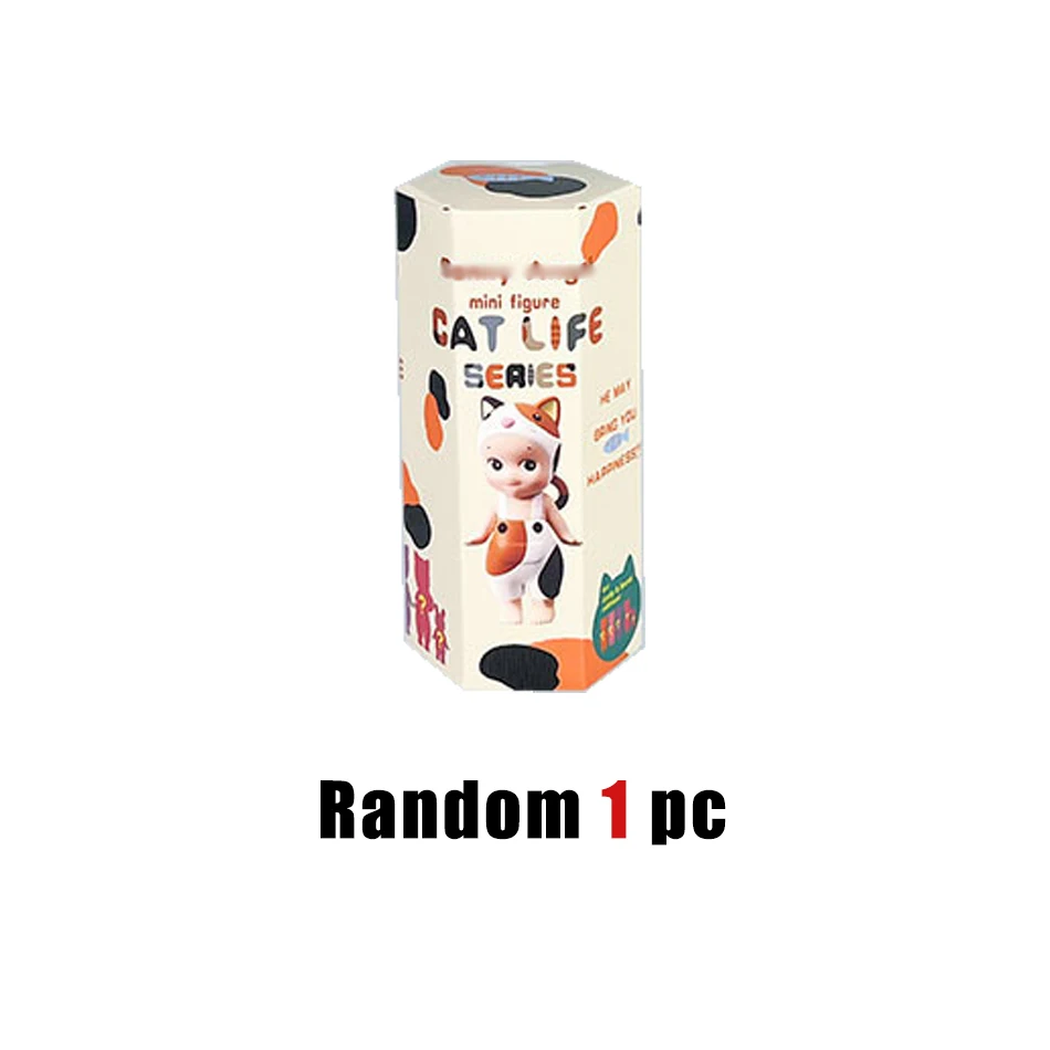 2026 Anime Sweater Figur CAT LIFE SERIE Position Instantnudeln Press-Landschaftsornament PVC-Modell Spielzeug Sammlerstücke Geschenke