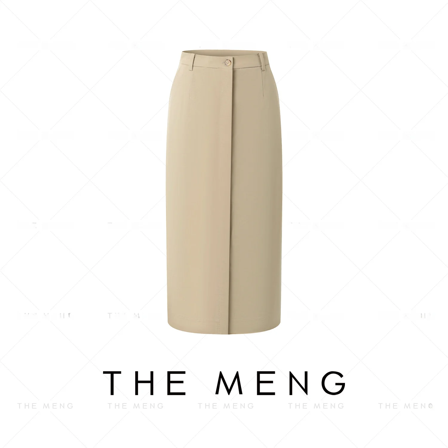 

the Meng Luxury Acetate Spun Merino Wool Faionable Commute f Skirt Women's Spring Season Straight Cut Ele Skirt
