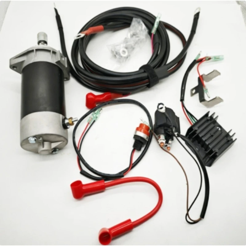 1Set Outboard Electrical Start Conversion kit For TOHATSU 4 stroke 15/20/30HP