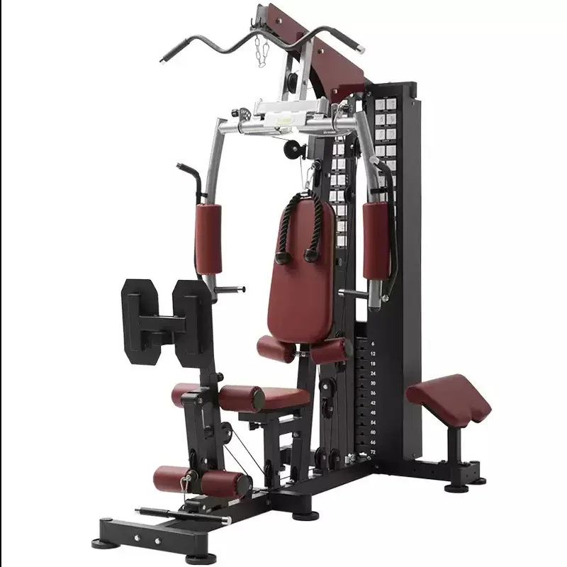 

Indoor Multi-Functional Steel Integrated Training Device Strength Combination Fitness Equipment Home Gym Single Station