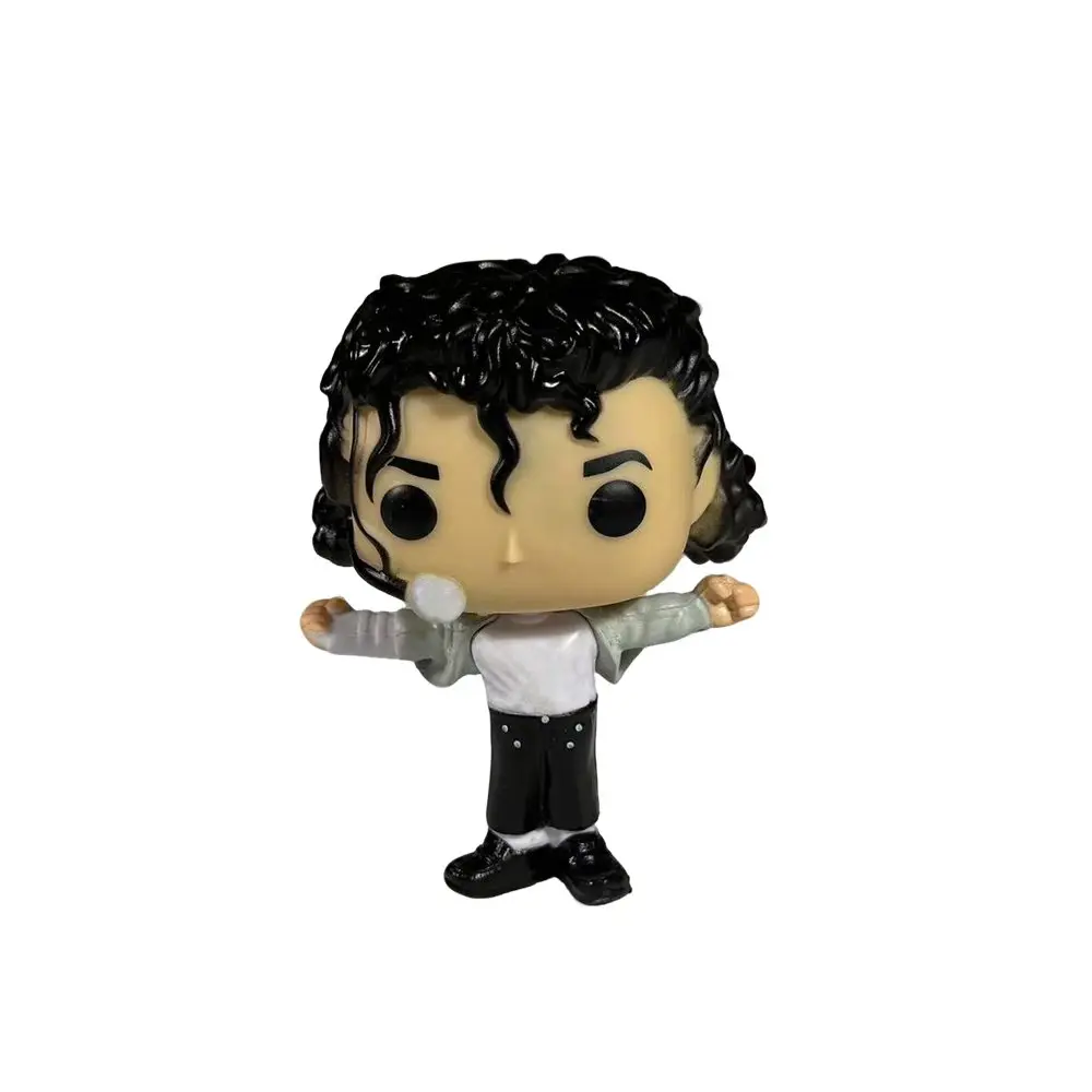 2026 Neue 6 Stile Michael Jackson Klassische Tanzfigur Niedliche Vinyl-Modellfiguren Sammlerstücke Geschenke für Männer und Frauen