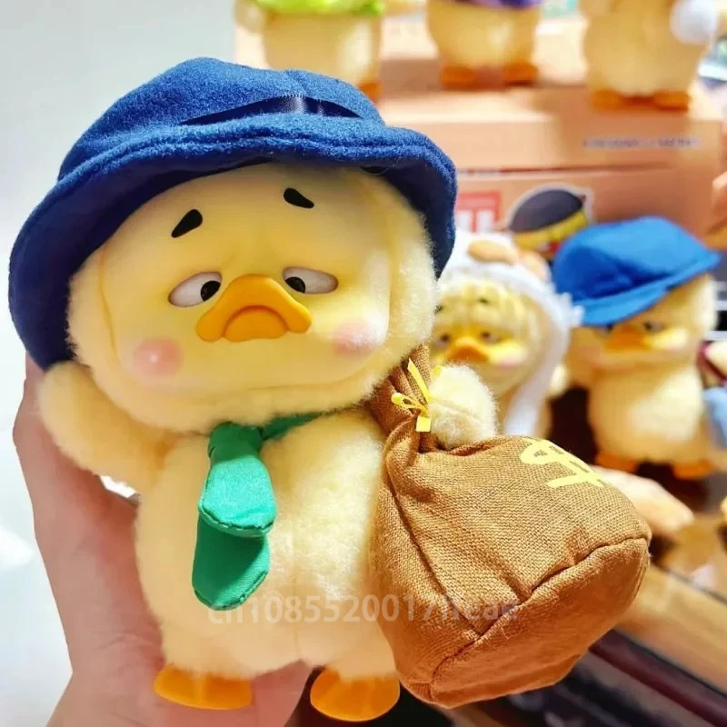 In Stock Upset duck Work Upset Me Series Blind Box Duck Action Figure Decor Collectible Model Toy Mystery Box Cute Surprise Gift