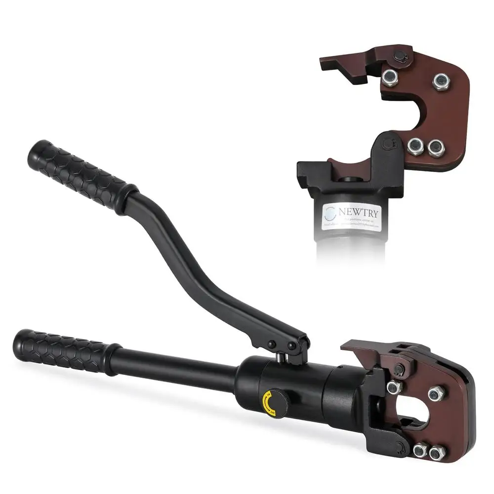 الثقيلة 32 مللي متر كابل هيدروليكي حديد التسليح القاطع الصلب بار القص أداة يدوية 60KN قطع عززت الخرسانة/سلك تانغ رئيس