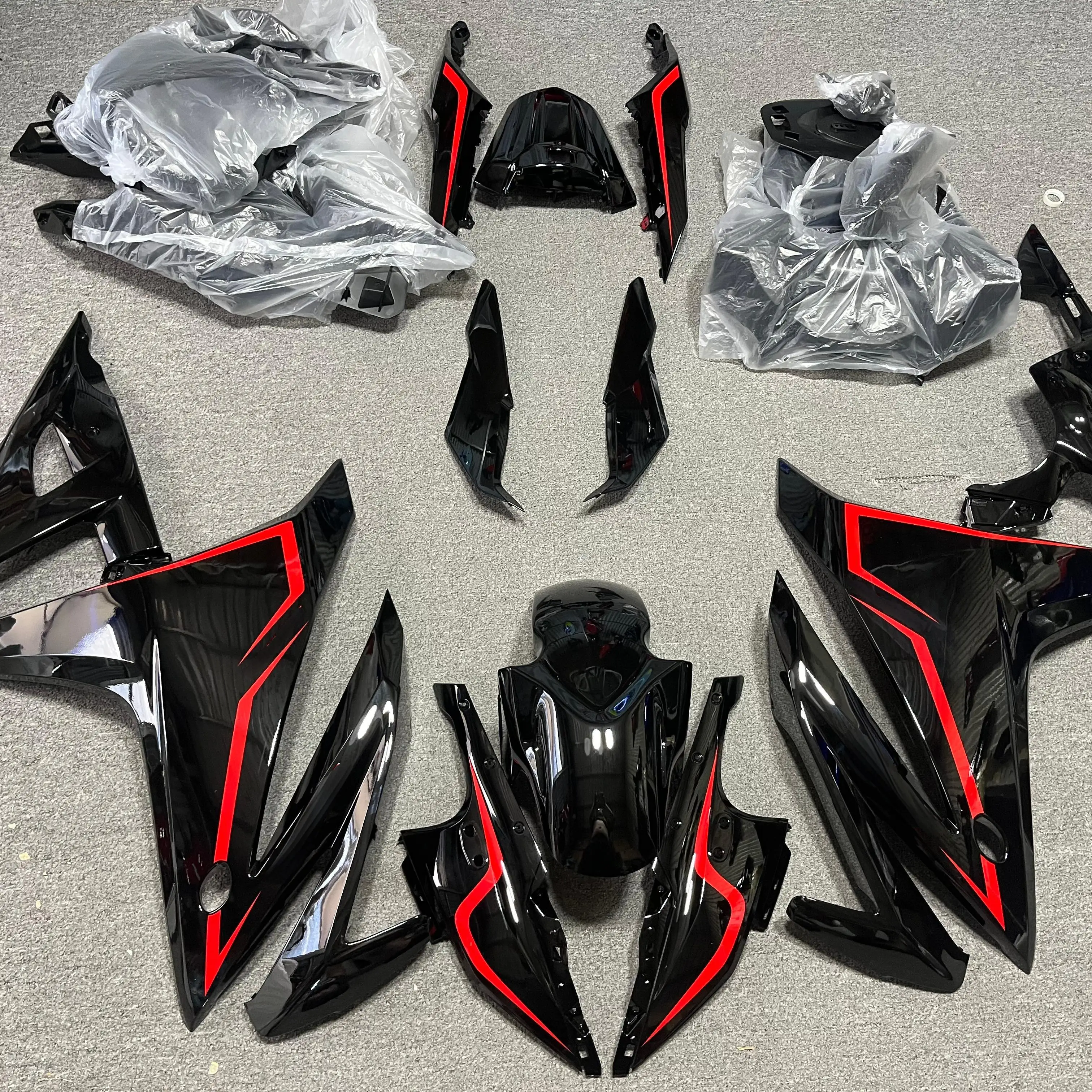 

Обтекатель мотоцикла STLF для CBR500R 2017, комплект кузова из АБС-пластика, комплект обтекателя мотоцикла