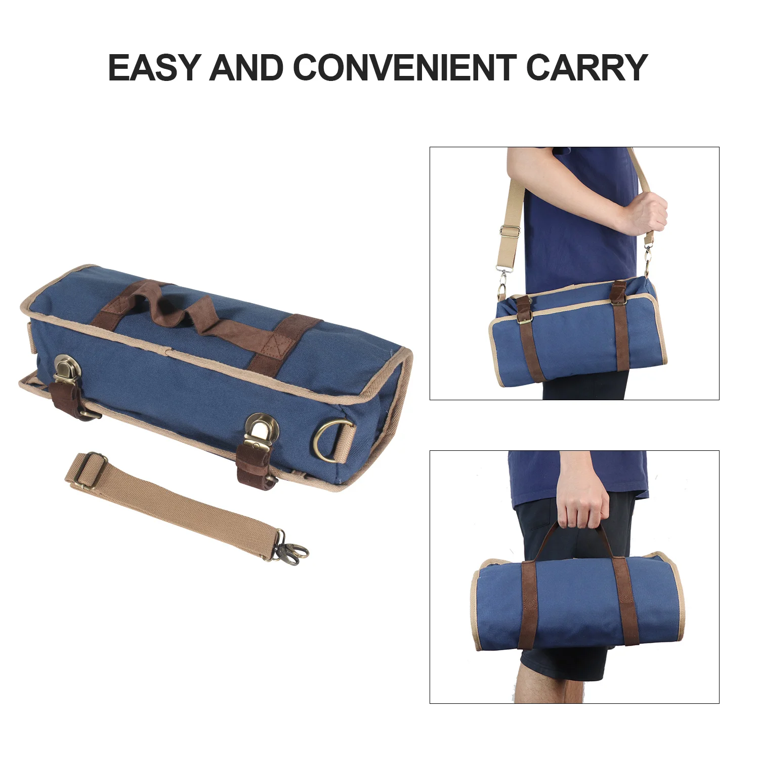 New Bar Bartender Carrying Bag Creative Bartender Canvas Toolkit Pack Bar Tool Bag Professional Cocktail Shaker Set Storage