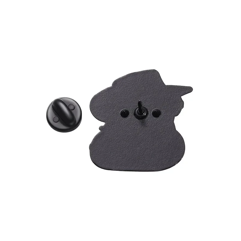 Cool Cowboy Hat Duck Brooch Enamel Pins Duck With Sunglasses And Necklace Brooches Lapel Badge Cartoon Jewelry Gifts Wholesale