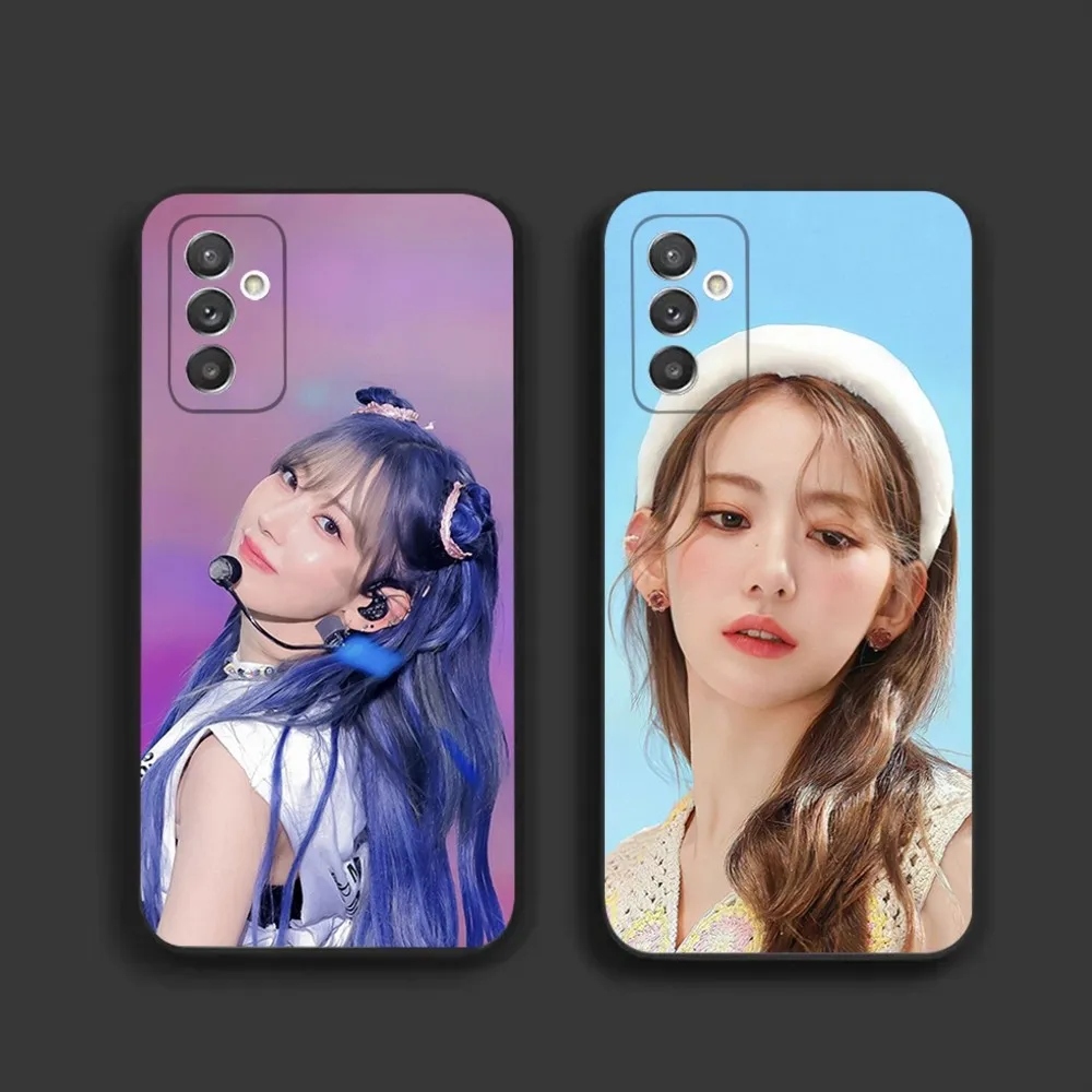 Kpop Miyawaki Sakura Phone Case For Samsung S21,S22 Ultra,S20,S30 plus,S22 plus,S23,S30 ultra 5G Silicone Cover