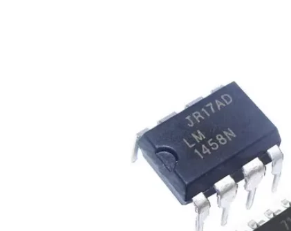 LM1458N Dual operational amplifier compensation DIP-8 package