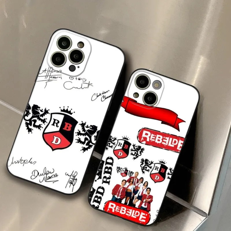 Rbd Rebelde  Phone Case FOR IPhone 14 13 11 12 Pro 8 7 Plus X 13 Pro MAX XR XS MINI Black Covers