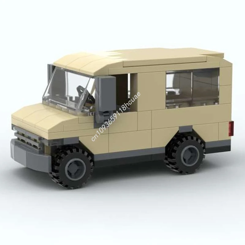 

114pcs MOC Tan Van Building Blocks DIY Assemble creative idea Education Brick Children Kids Birthday Toy to Christmas toy Gift