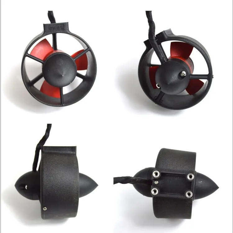 12V Underwater Thruster T60 Ship Model Power, Waterproof Brushless Motor, Underwater Robot ROV Dragnet Boat