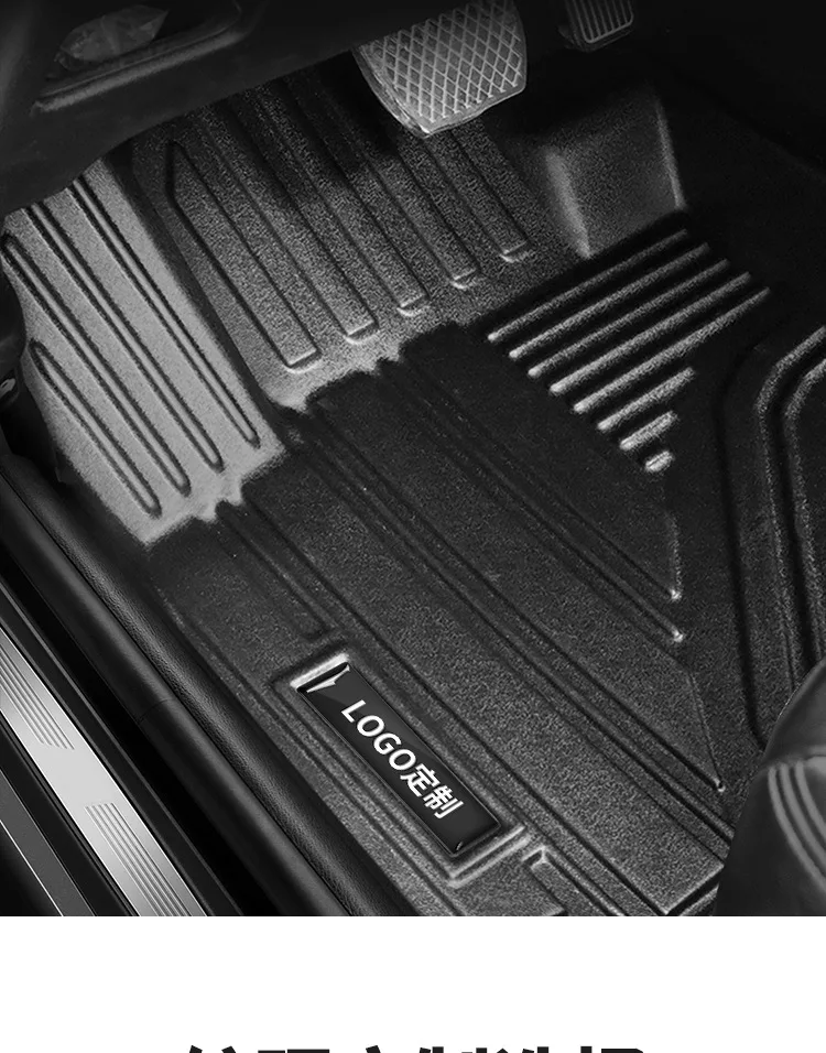 TPE mat is suitable for Mitsubishi right rudder Mitsubishi TRITON L200 right hand drive Car floor mats interior supplies carpet