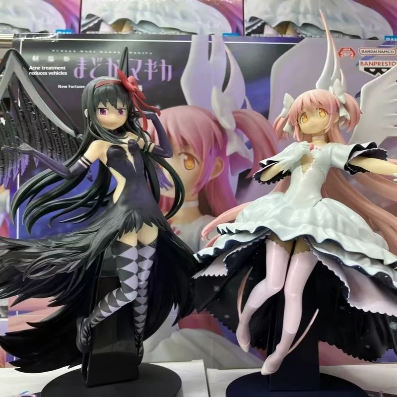 

Bandai Theater Edition Magical Girl Small Circle Evolve Round God Devil Scene Product Handmade Anime Action Figure Model Toy
