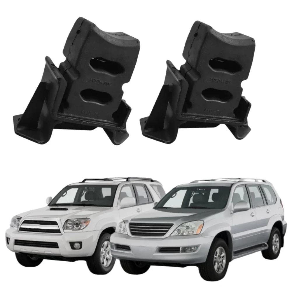 

1 Pair Rear Axle Bump Stop Cushion For 2003-09 For Lexus GX470 48306-60201 Shock Absorber Parts Automobiles Accessories Black