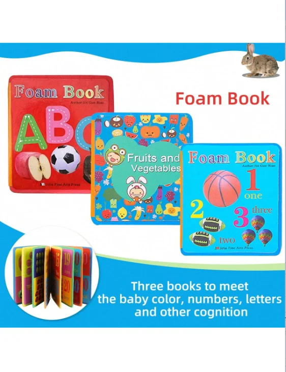Educational Toys for Kids Color Number Letter Cognition Learning Toy Toddler Puzzle Game Multicolor