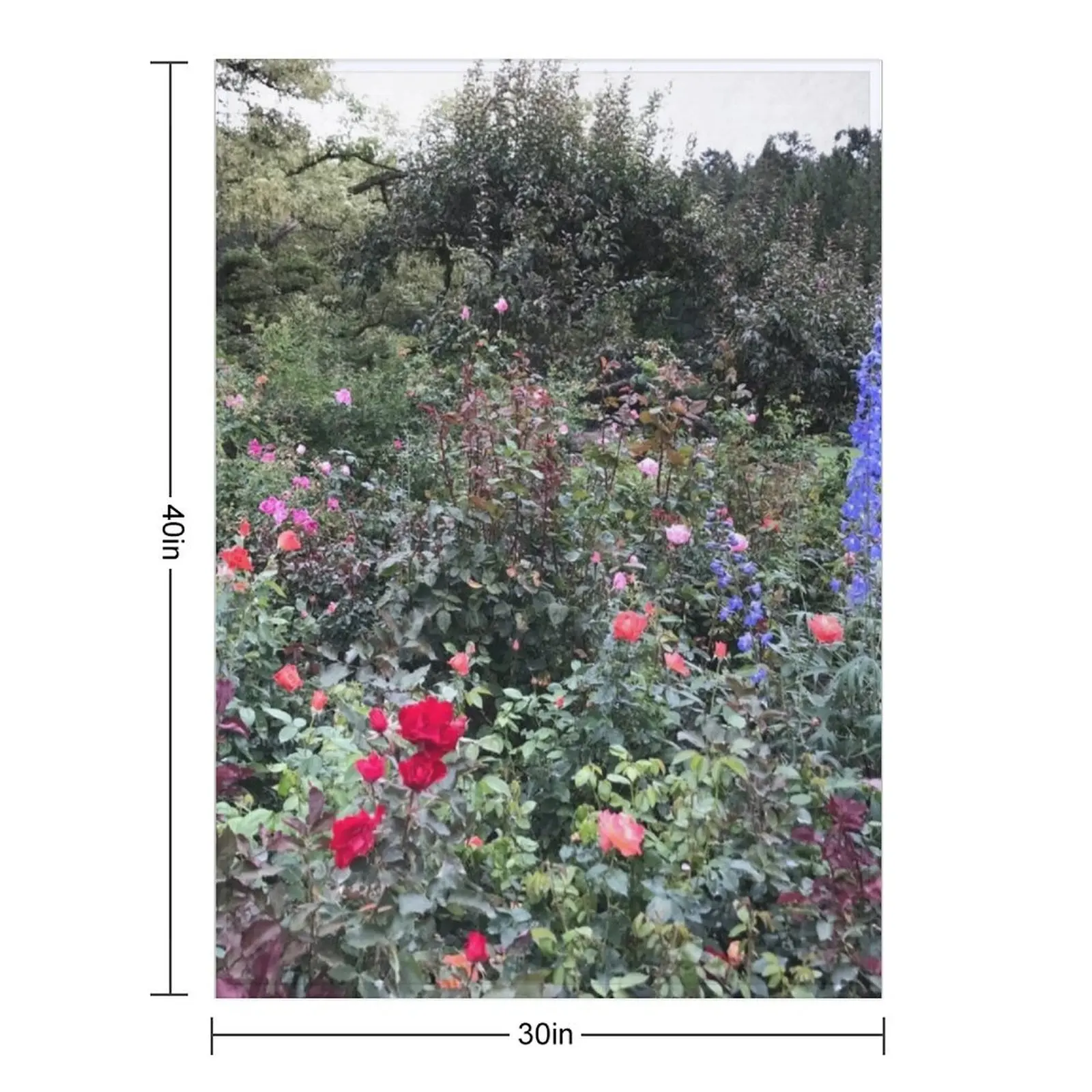 بطانية رمي الزهور للحديقة على شكل بوتشارت، أريكة عملاقة منقوشة، بطانيات مانغا ناعمة #2