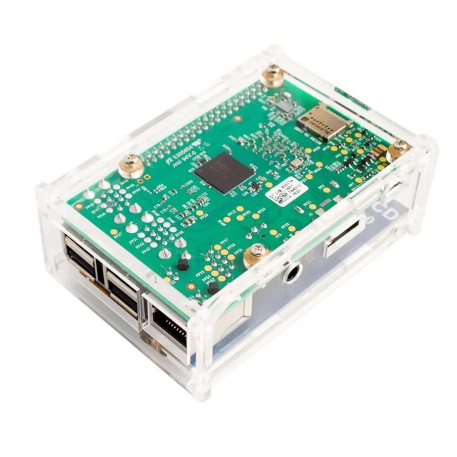 3.5quot Novo Original LCD TFT Touch Screen Display Para Raspberry Pi 3 Modelo B Board + Acrílico Case + Stylus