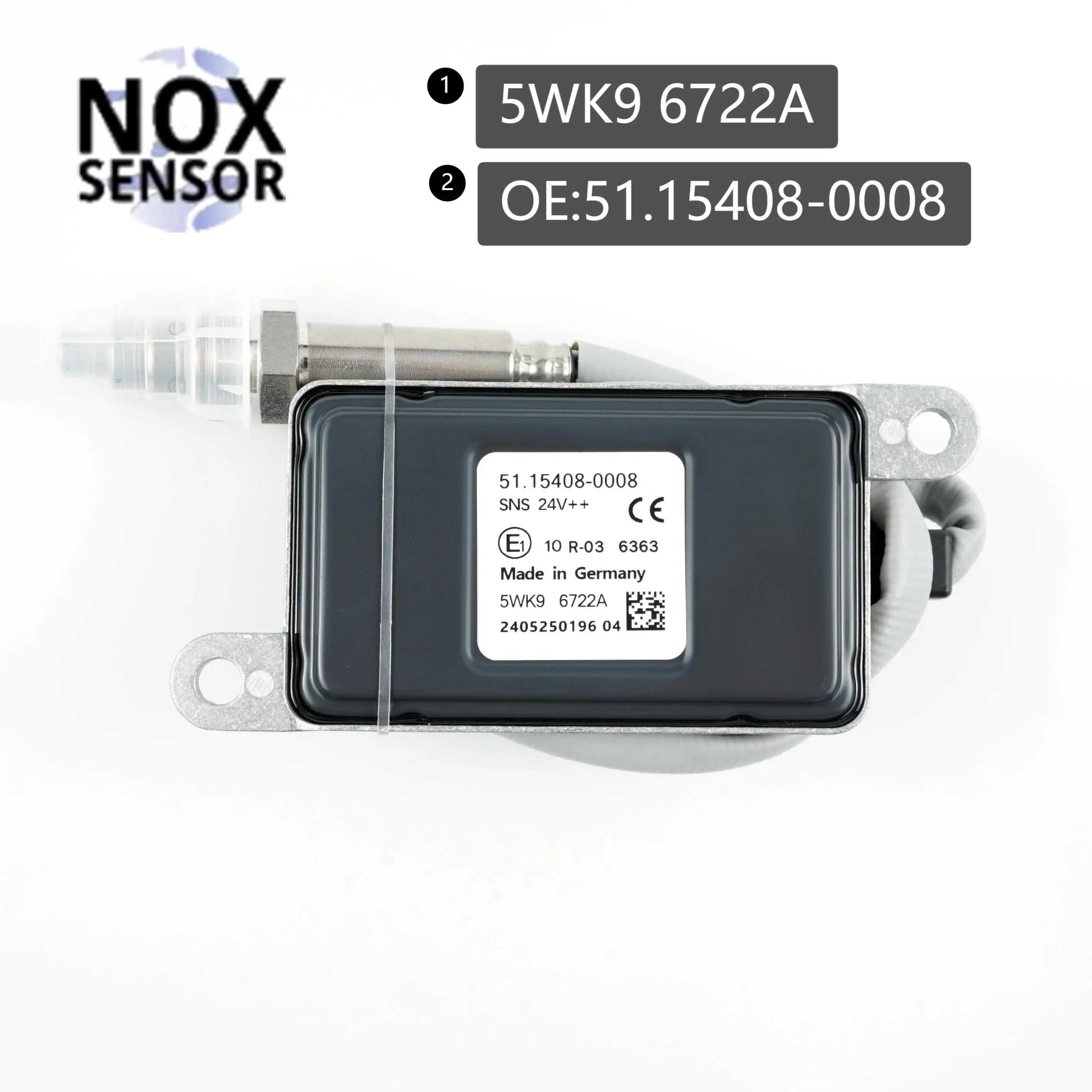 

Sensore NOx высококачественный ossido diazoto 5wk9 6722A для грузовика DAF/грузовика VOLVO/грузовика MAN OEM 5WK96722A