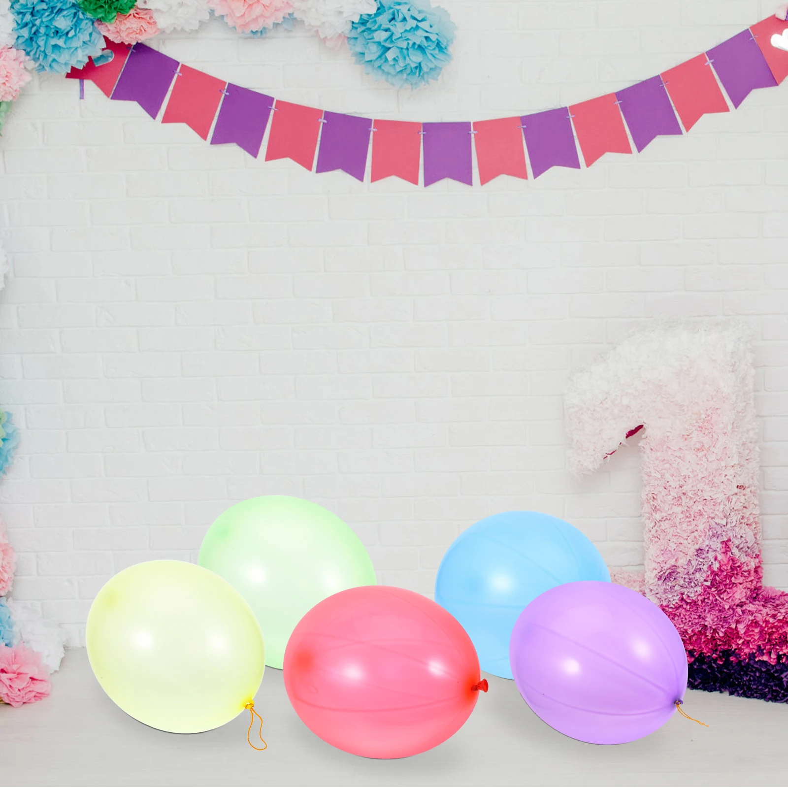 

50pcs Bag Fillers Kids Punch Balloons Kids Balloons Birthday Favors Boys Girls Emulsion DIY Decorations