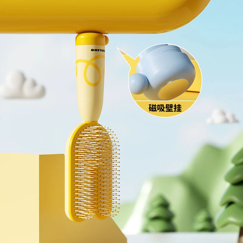 

U-shaped Airbags Comb Anti-static Fluffy Hair Combs Self Cleaning Hair Comb Wet Dry Dual Use Airbag Massage Brush Styling Tools