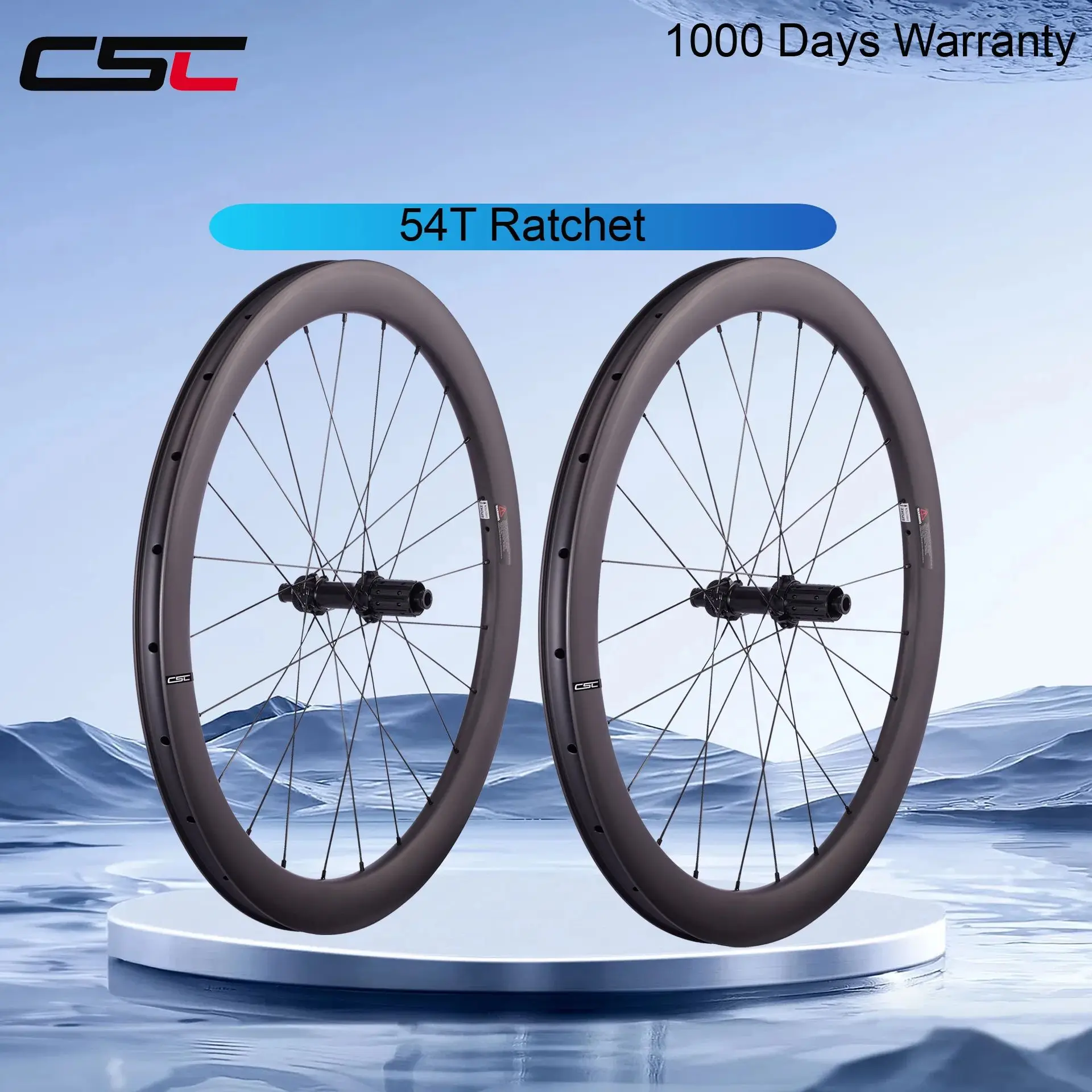 CSC ウルトラライト 1280g 18/21/23/29mm インナーリム グラベル