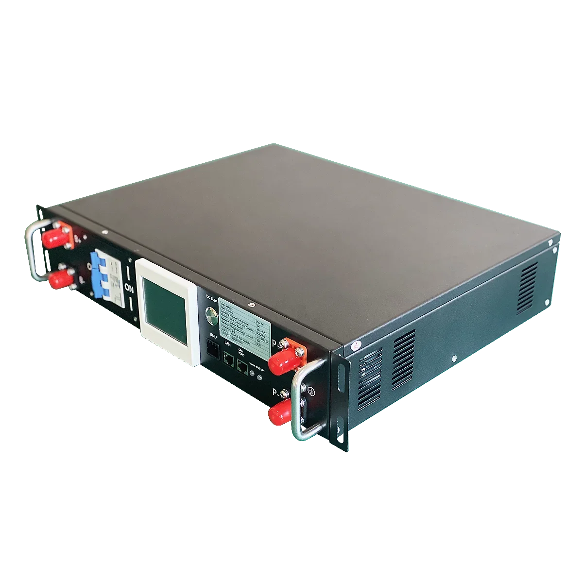 120S 384V/63Amp 2U standard case for high voltage bms with relay contactor slave and master 2-3 level structure