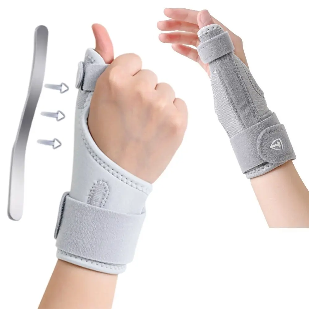 حامل إصبع قابل للتعديل للتعزيز المعدني، خفيف الوزن وجيد التهوية، يلتف حماية اليد للسلامة #2