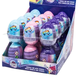 Hasbro My Little Pony Surprise Egg with Stickers Toy Huevo Sorpresa Pink Pie Twilight Sparkle Cartoon Figurines for Kids Gifts