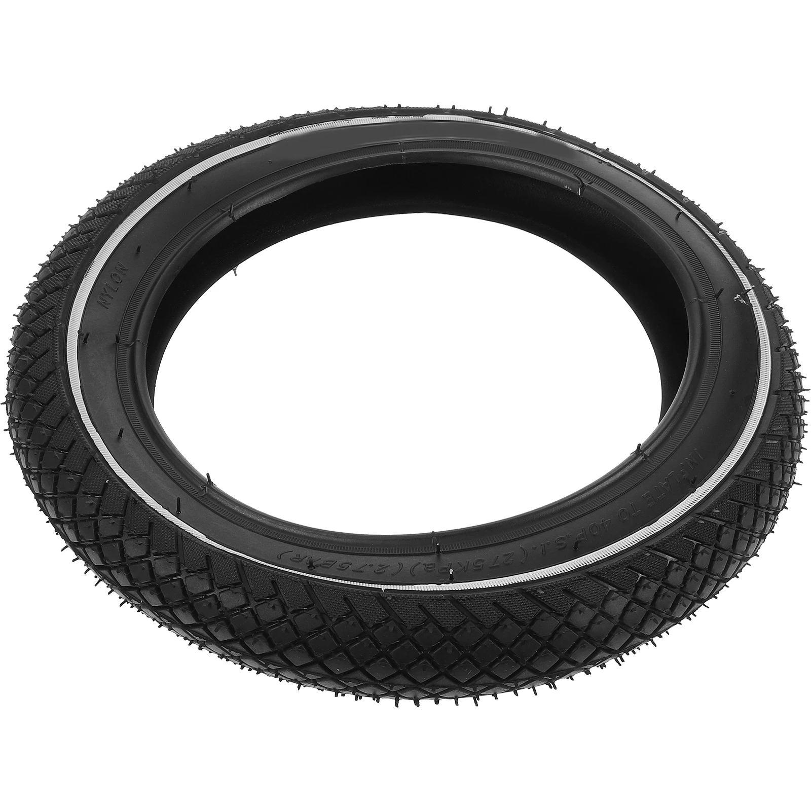 

Balance Bike Tire Kids Cycling Accessories Durable Rubber Material Easy Inflate Install AntiSlip Pattern Safe Snow Rain