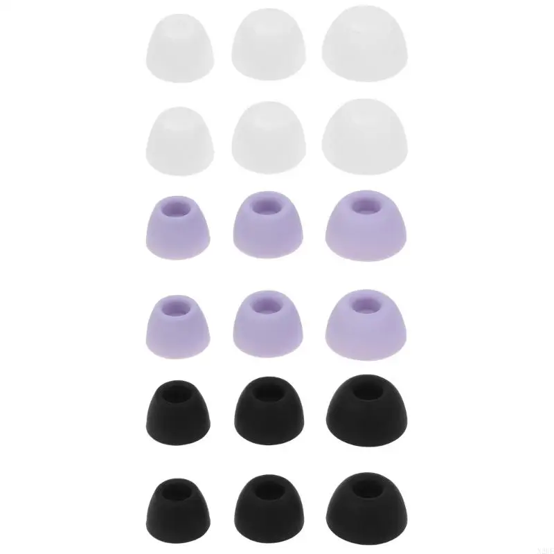 N2UE 3Pairs Silicone Ear Tips for SM R510 buds2 Earphone Earbuds Eartips