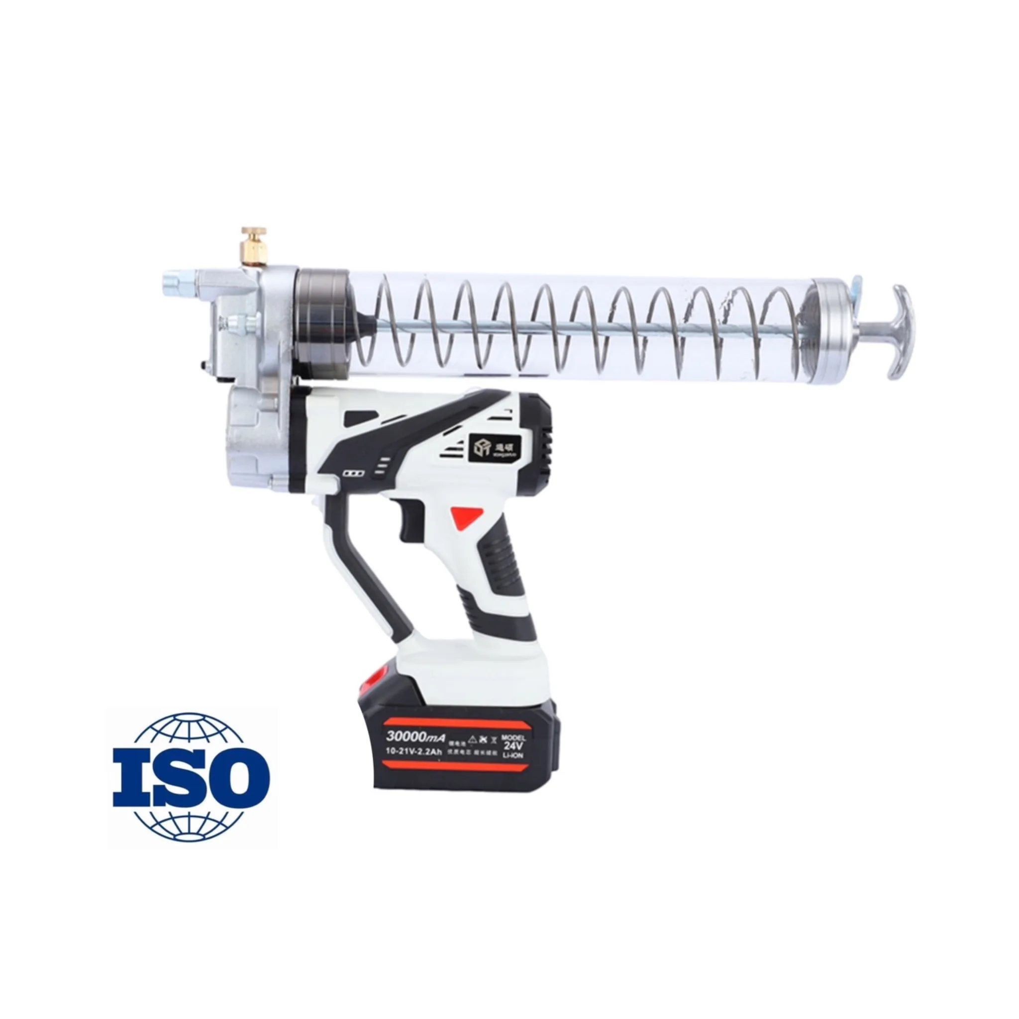 

Hot Sale 900CC Battery Universal Single Use Grease Gun Electric Lubricants Greasing Pump Heavy Duty Portable Oil Injection Gun