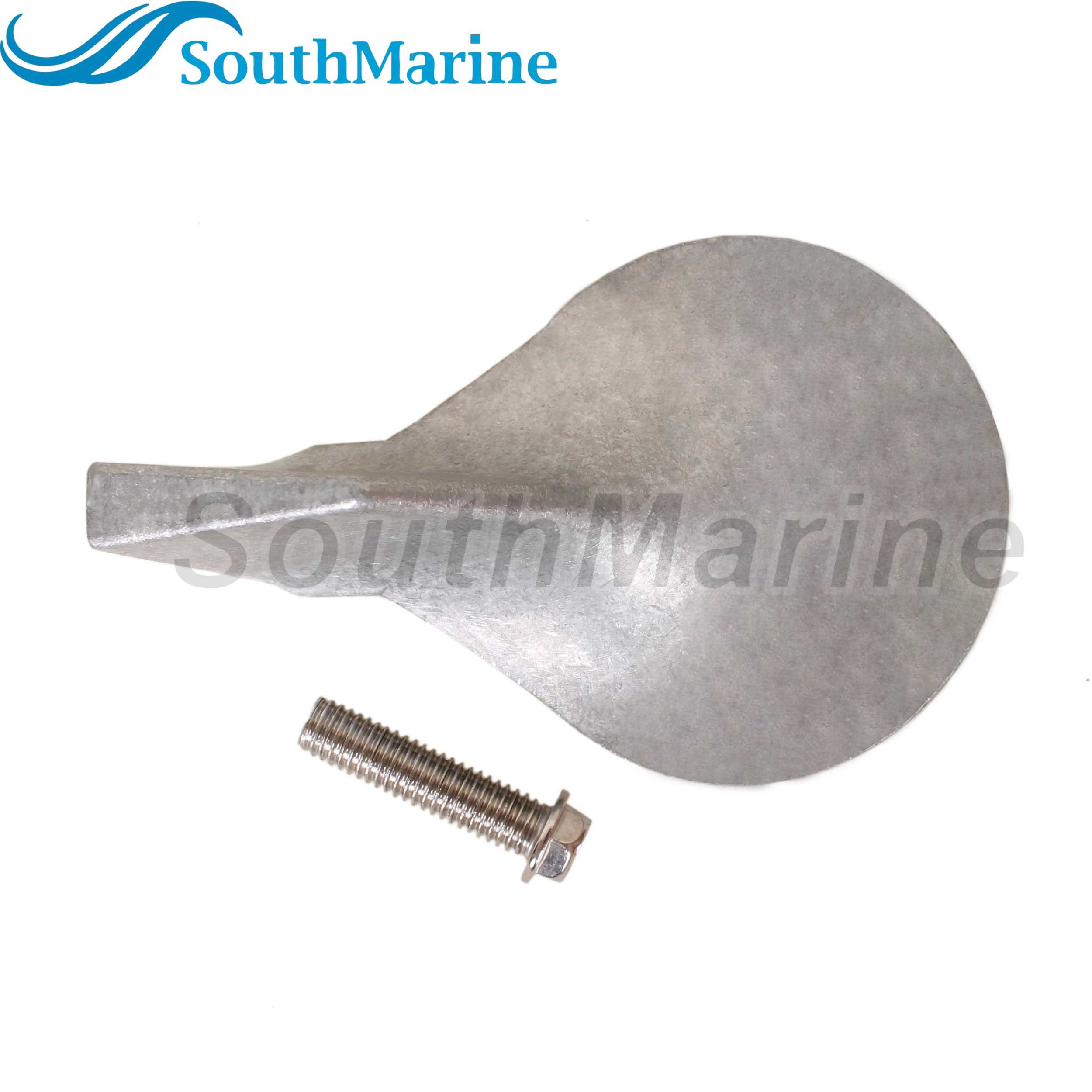 Boat Motor 822777Q1 822777T1 822777B2 822777A4 8227772 822777A3 18-6014 Trim Tab Anode for Mercury Force 35HP-300HP , Zinc Alloy