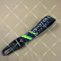 Monster Energy Keychain Key Chain Ring Keyring Logo for YAMAHA HONDA SUZUKI KAWASAKI BMW