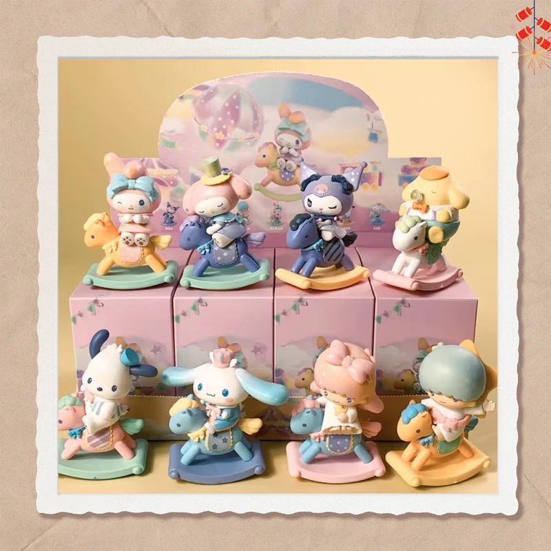 

Spot Sanrio Blind Box Kulomi Peripheral Handmade Desktop Mini Cute Ornament For Girlfriend'S Birthday Gift Car Decoration