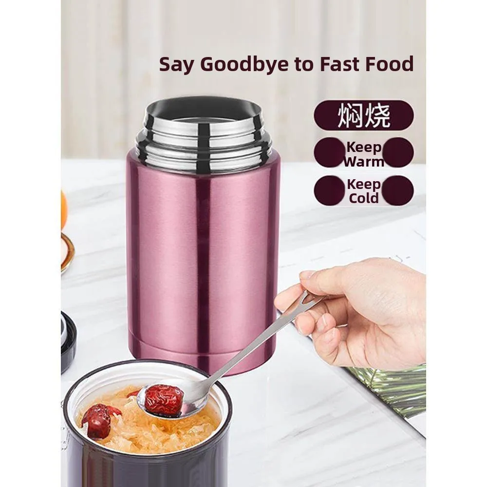 

Large Capaci 304 Stainl Steel Rice Cooker Portable Insulated Lunch Box Buet New Model Prure Cooker Soup Pot