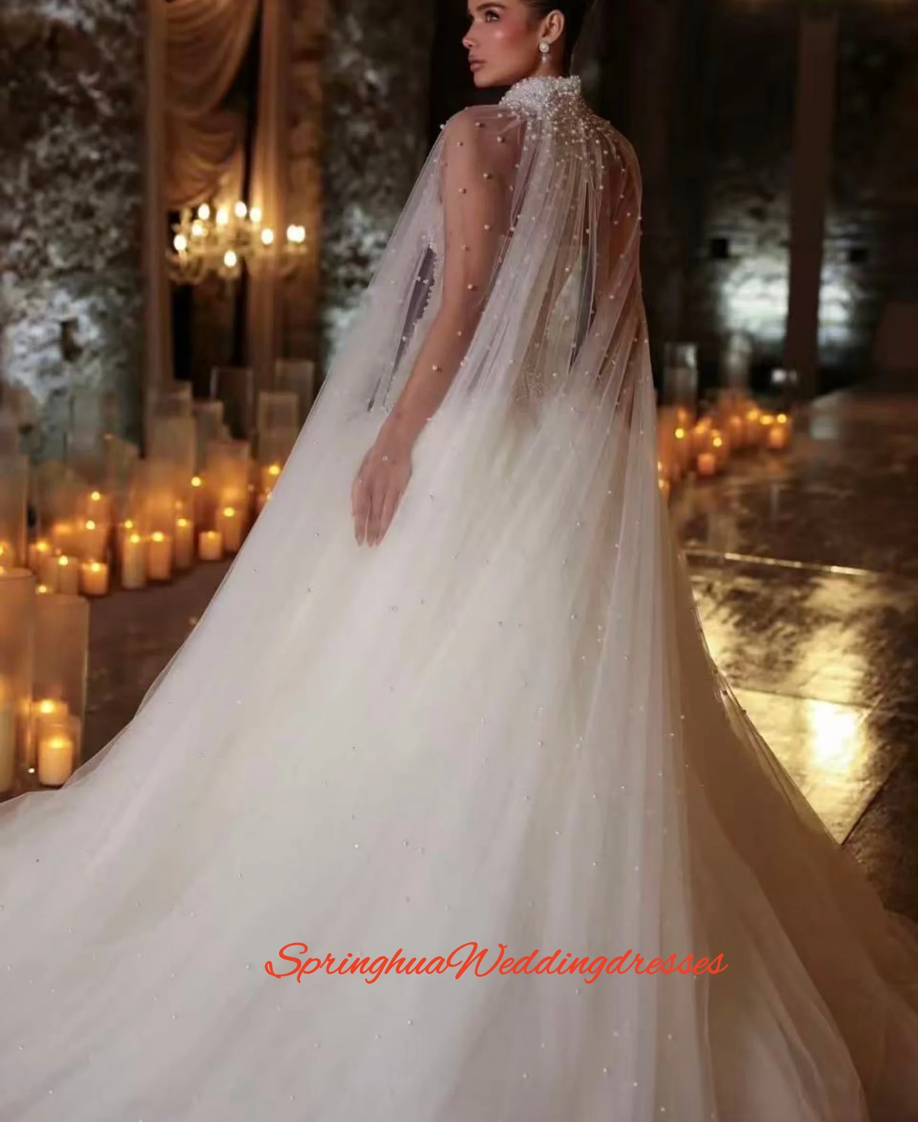 Customzied Luxuoso Corset Wedding Dresses Casamento Princesa Dresses Robe Mariage Novia Boda Brautkleid 2026 Vestidos De Noiva