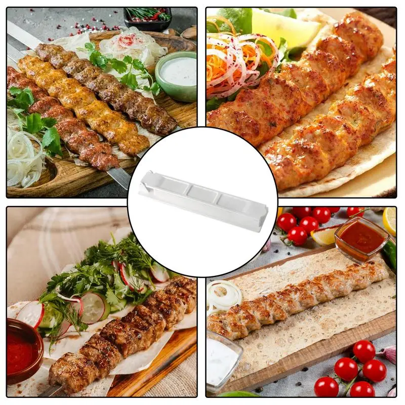 Kebab Maker Skewer Machine Portable Compact Kabab Skewer Kabab Stick Kabob Skewers Efficient Sturdy Kebab Maker Machine