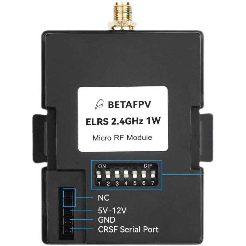 BETAFPV ELRS TX MICRO 2.4G 1W High Frequency RF Module FPV Crossover Aircraft Long Voyage Power