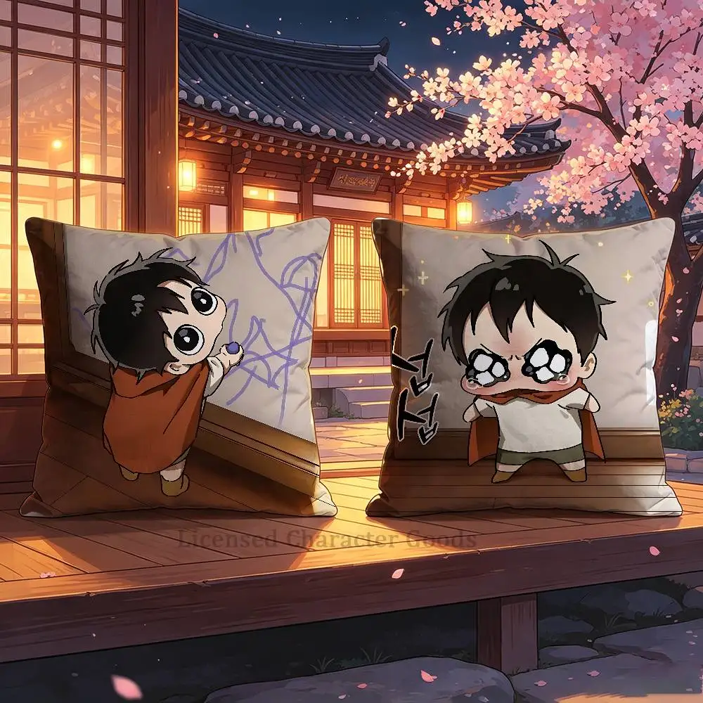Mori On the W-Way to M-Meet M-Mom Print Cushion Cover Aesthetic Bedroom Decor 30x30 65x65 40x40 45x45 50x50 cm