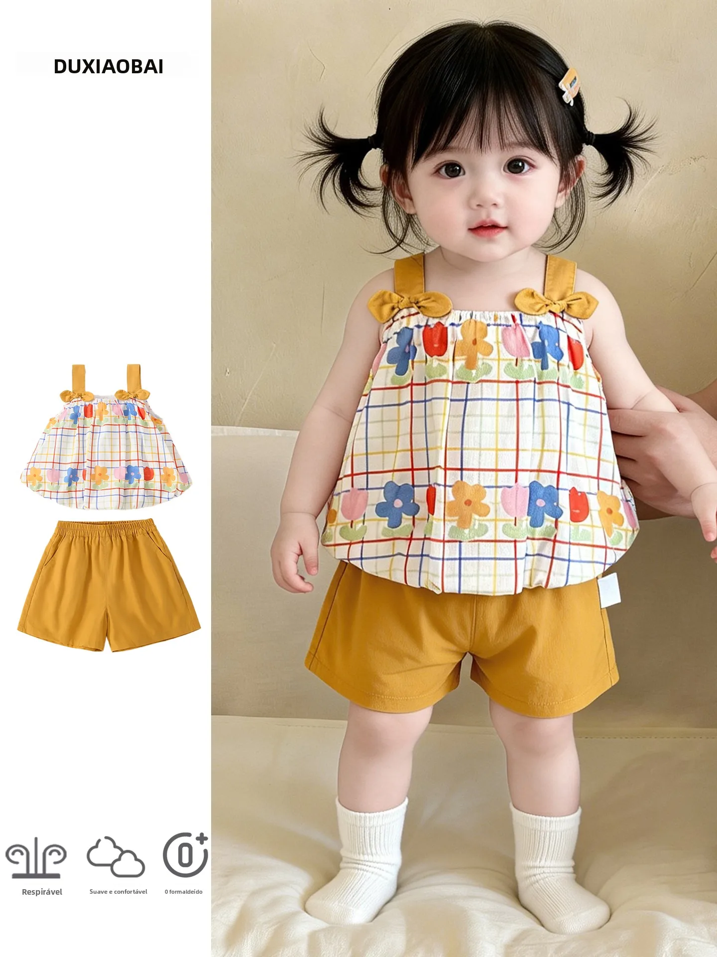 cute-girl's-summer-outfit-set-thin-strap-top-and-short-pants-fashionable-child-clothing-anti-mosquito-two-piece-set-for-girls