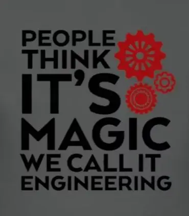 magic We Call It Engineerings. Funny Engineer T-Shirt. Summer Cotton Short Sleeve O-Neck Mens T Shirt New S-3XL