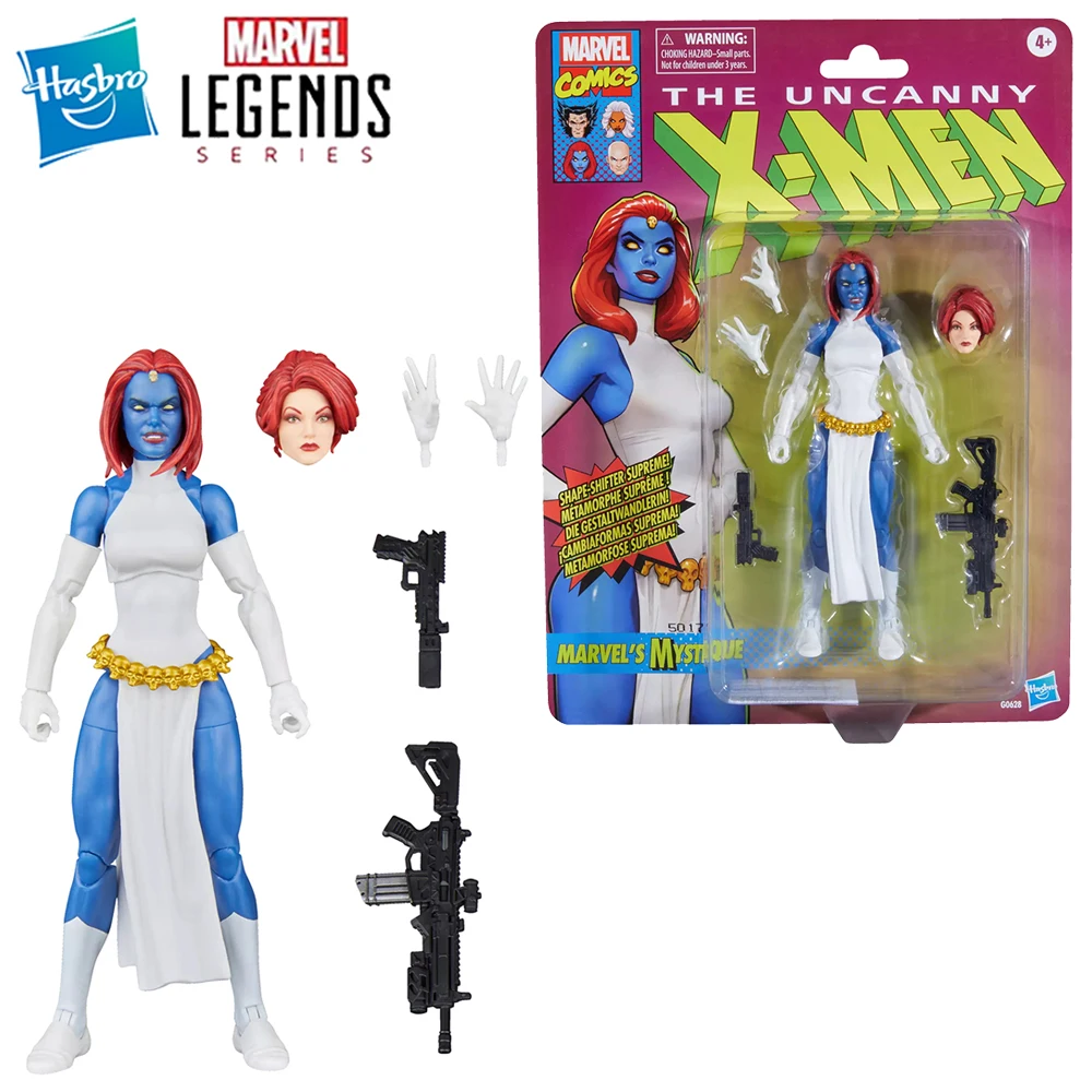 

Original NEW Hasbro Marvel Legends Series Mystique 15cm Collectible X-Men Comics-Inspired Action Figure Model Gift Toys