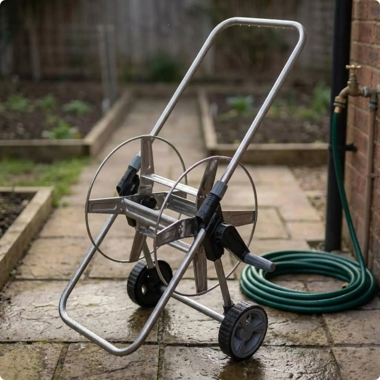 garden-hose-reel-cart-on-wheels-with-foldable-frame-for-quick-winding-and-space-saving-for-patio-and-driveway