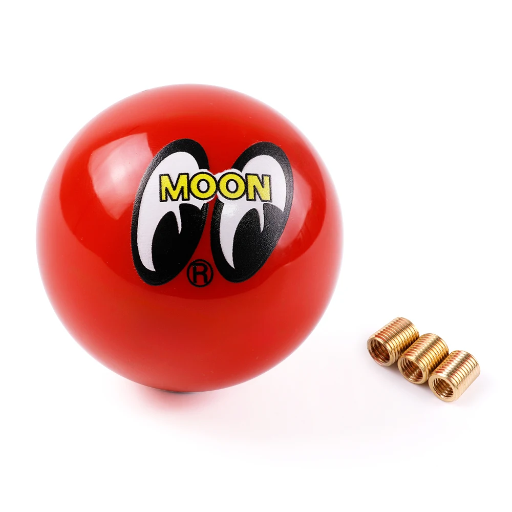 Ball Style MOON EYES Smile Face JDM Auto Schalthebel Schaltknauf Schalthebel Kopf – Detail 4