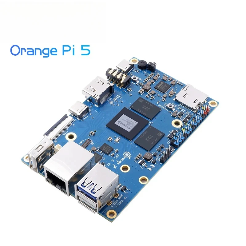 AvaCoreOrange Pi 5 4GB RK3588S PCIE Module External WiFi+BT,SSD Gigabit Ethernet Single Board Computer, Run Android Debian OS